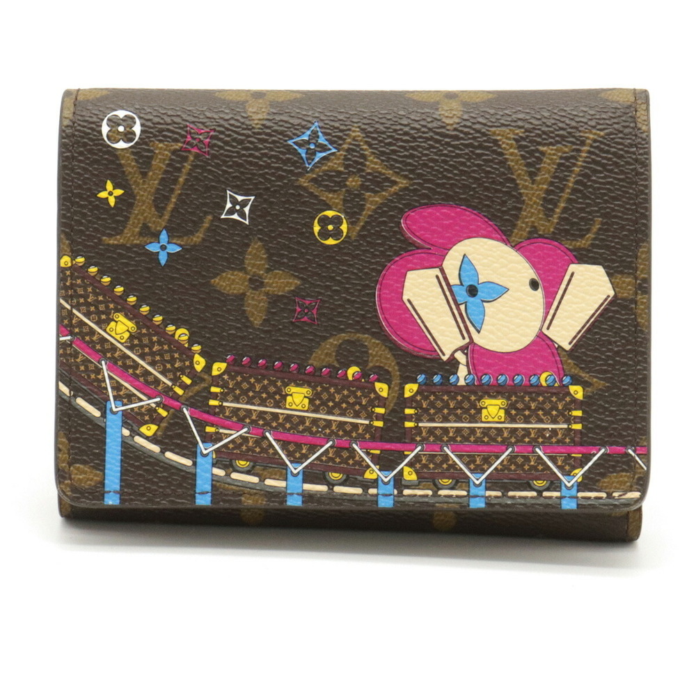 Louis Vuitton Victorine Trifold Wallet Vivienne Roller Coaster